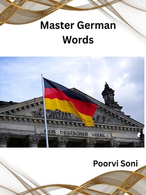 cover image of Master German Words